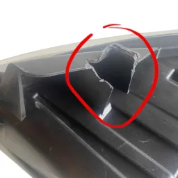 FAROL DIREITO VW FOX 2015 ATÉ 2022 FOCO DUPLO FRISO CROMADO