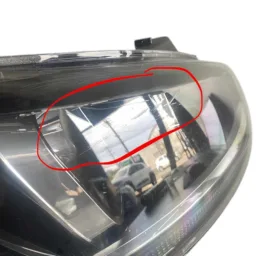 FAROL DIREITO VW FOX 2015 ATÉ 2022 FOCO DUPLO FRISO CROMADO