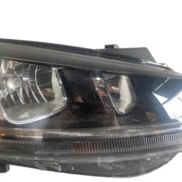 FAROL DIREITO VW FOX 2015 ATÉ 2022 FOCO DUPLO FRISO CROMADO