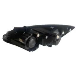 FAROL DIREITO VW FOX 2015 ATÉ 2022 FOCO DUPLO FRISO CROMADO