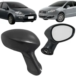 Retrovisor Fiat Punto Linea 2007 A 2017 Regulagem Eletrica