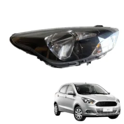Farol Direito Ford Ka 2015 a 2018 Máscara Negra Original