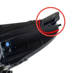 FAROL DIREITO FORD KA 2015 A 2018 MÁSCARA NEGRA ORIGINAL