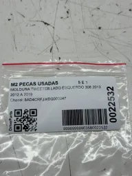 MOLDURA TWEETER LADO ESQUERDO 308 2013 2012 A 2019