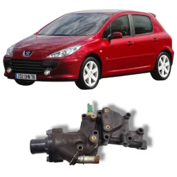 Caraça Válvula termostática Peugeot 206 207 2005 2013 origin