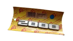 Emblema traseiro 2000 Santana 88/91
