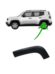 Moldura Paralama Traseiro Esquerdo Jeep Renegade C/DETALHE