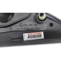 MOLDURA INTERNA RETROVISOR ESQUERDO RENAULT CLIO 2004 A 2016