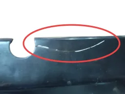 Moldura Tampa Traseira New Fiesta Hatch 2012 a 2019 Detalhe