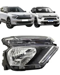 Farol Direito C3 Basalt Aircross 2023 2024 2025 2026 C/Led