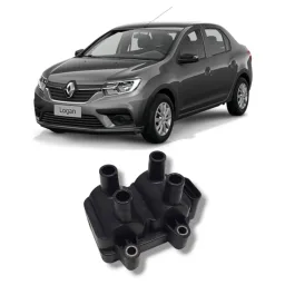 Bobina Ignição Sandero Logan Symbol 1.6 8v 2008 a 2017