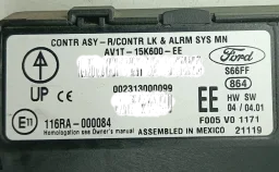 Kit Code Módulo Injeção Ecosport 1.6 Manual 2013 2014 101010