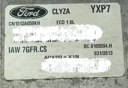 Kit Code Módulo Injeção Ecosport 1.6 Manual 2013 2014 101010