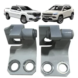 Par Dobradiça Porta Tras Esq Original Jeep Compass Rampage