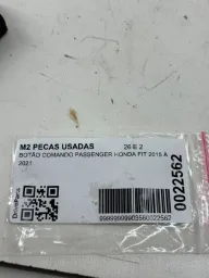 BOTÃO COMANDO PASSENGER HONDA FIT 2015 À 2021