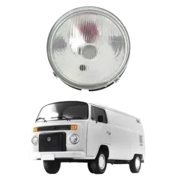 FAROL VW KOMBI 76/13 VIDRO LADO ESQUERDO/DIREITO
