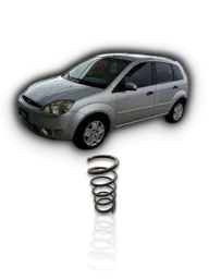 Mola Suspensão Traseira Direita Fiesta 1998 a 2003