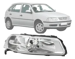 FAROL VW GOL G3 95/05 SIMPLES LADO DIREITO