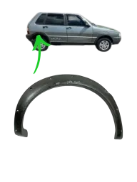 Moldura Paralama Traseiro Direito Uno Way 2004 2005 a 2013