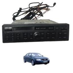 Radio Toca Fita Audi A4 A6 1997 2001 Sedan 2.8 V6 Automatica