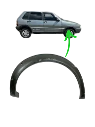 Moldura Paralama Dianteiro Direito Uno Way 2004 2005 a 2013