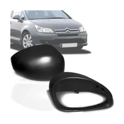 Capa Retrovisor Esquerdo C4 Pallas Hatch Vtr 2008 2010 Prime