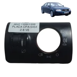 Moldura Botao Farol Painel Audi A3 A6 1997 1998 2001 2.8 V6