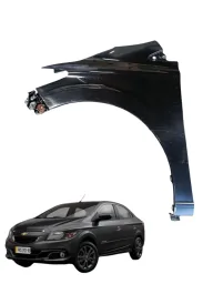 Paralama Esquerdo Onix Prisma 2013 a 2020 S/ Furo Moldura