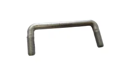 SUPORTE GRAMPO U MOLA TENSORA CABO FREIO PICKUP CORSA 95...