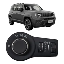 Botão comando luz farol Jeep Renegade 2022 2024