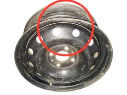 RODA DE FERRO ARO 14 FIAT UNO PALIO SIENA MAREA C/DETALHE