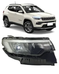 Farol Direito Jeep Compass 2022 2023 a 2025 C/ Led