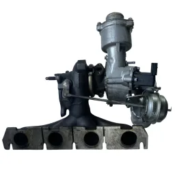 Turbina Com Coletor Escape Audi A4 A5 Q5 2009 a 2016 2.0