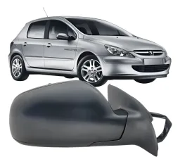Retrovisor Elétrico Direito Peugeot 307 2002 a 2012