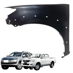 Paralama Esquerdo Hilux Sw4 2006 a 2011 C/ Furo Moldura