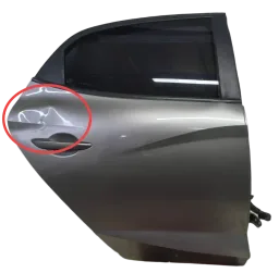 Porta Traseira Direita Hb20 Hatch 2020 a 2022/.. Detalhe