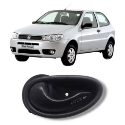 Maçaneta interna porta traseira esquerda Fiat Palio 2004 10