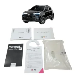 Kit Manuais Garantia Original Fiat Pulse 2022 a 2026