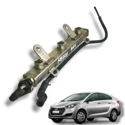Flauta Bicos Injetores Hyundai Hb20 S 3 CC 2013 A 2019