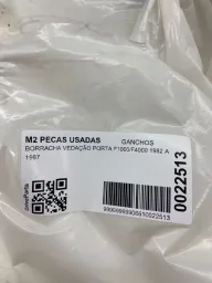 BORRACHA VEDAÇÃO PORTA F1000/F4000 1982 A 1987