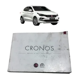 Manual Uso e Manutenção Original Fiat Cronos 2018 a 2021