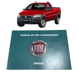 Manual Uso e Manutenção Original Fiat Strada 2013 a 2019