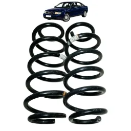 Par Molas Dianteiras Audi A6 Sedan 2.8 V6 1999 2000 2001