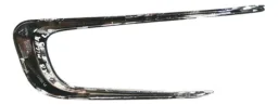 MOLDURA FAROL MILHA ESQUERDO PEUGEOT 2008 ANO 2019 2020 2021