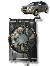 Kit Radiador Condensador Ventoinha Tucson 2.0 2006 a 2016