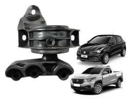 Suporte Direito Motor Fiat Strada Argo Cronos 1.3 2018 2026