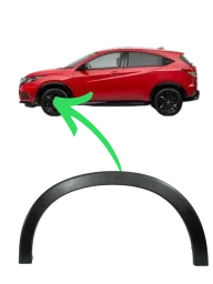 Moldura Paralama Dianteiro Esquerdo HR-V 2016 a 2021