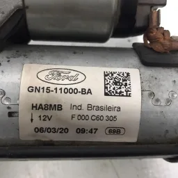 MOTOR PARTIDA ARRANQUE ECOSPORT 1.5 3CC AUT. KA 2017 A 2021