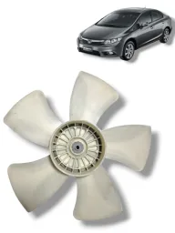 Helice Ventoinha Radiador Civic 2012 2013 a 2016