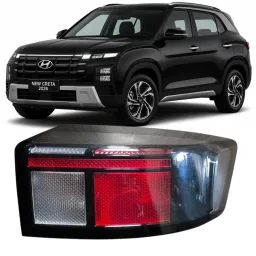 Lanterna Traseira Direita New Creta 2025 a 2027 S/ Led Canto